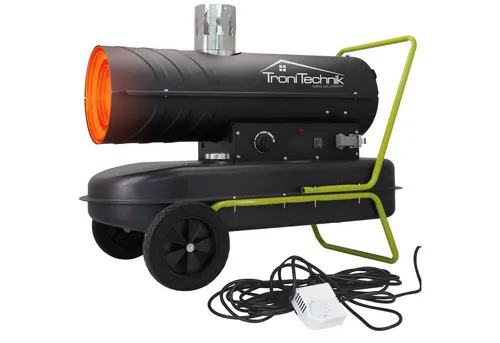 TroniTechnik Heizgerät 20kW Heißluftgenerator, Abluftauslass, Tragegriff (1100mÂ³/Stunde), 20000 W