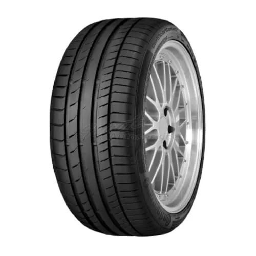 Conti-SportContact 5 FR - Hochleistungsreifen - Autoreifen mit sehr hoher Bodenhaftung und Sicherheit in Kurvenfahrten, ideal für sportliches Fahren und kürzere Bremswege bei jeder Witterung dank Black Chilli Technologie.