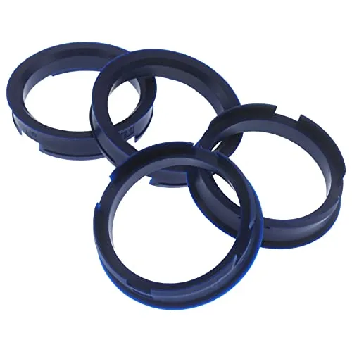 4X Zentrierringe 72,6 x 60,1 mm Dunkelblau Felgen Ringe Made in Germany
