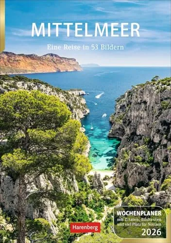 Mittelmeer Wochenplaner 2026 von Harenberg