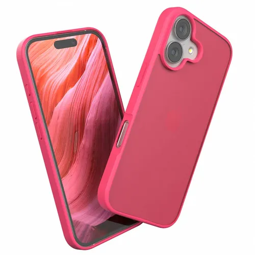 Outdoor Hülle für iPhone 17 Handyhülle mit Rand Case Cover Kameraschutz Pink