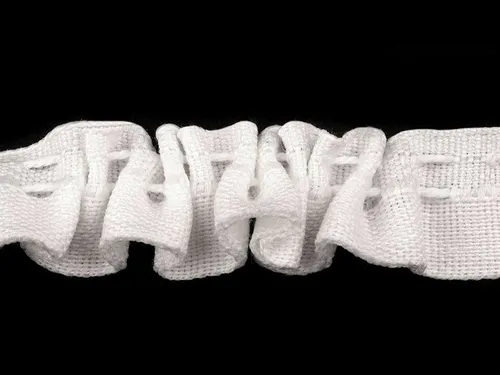 Gardinenband 5m Kräuselband 20 mm Breite weiss