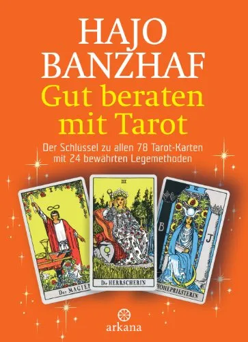 Gut beraten mit Tarot: Set / Buch und 78 Rider Waite Karten - Buch über Tarot mit 288 Seiten, bietet tiefes Verständnis und praktische Tipps für Einsteiger und Fortgeschrittene.