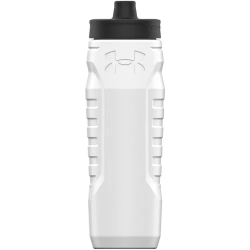 Under Armour Sideline Quetsch-Wasserflasche, entworfen mit Quick-Shot Deckel, schnelle und einfache Hydratation, 907 ml