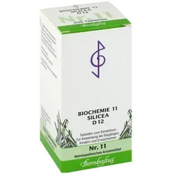 Biochemie 11 Silicea D12 Tabletten Bombastus