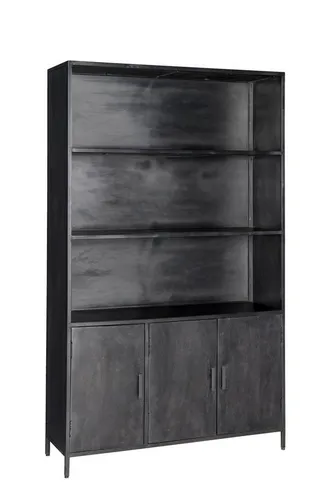 BENEDO Esstisch Baltimore Schwarz aus Mangoholz mit Spider Gestell - Eleganter Esstisch in Schwarz, gefertigt aus FSC®-zertifiziertem Mangoholz. Die robuste Platte mit naturbelassener Baumkante und das stylische Spider-Gestell bieten Stabilität und modernes Design für Ihr Zuhause.