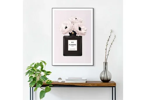 Reinders! Bild mit Rahmen Beauty Bottle in pink von Reinders!