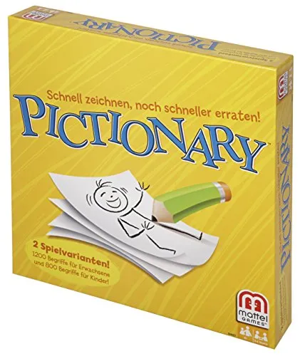 Mattel Spiele DHH87 - Pictionary