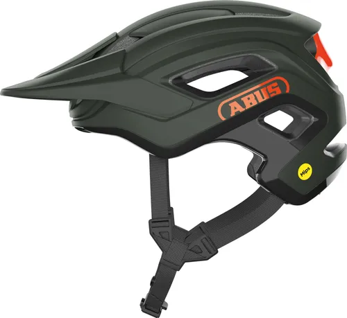 ABUS MTB-Helm CliffHanger MIPS - Fahrradhelm für anspruchsvolle Trails - Fahrradhelm mit MIPS Aufprallschutz für optimalen Sicherheit und Komfort, ideal für hohe Geschwindigkeiten und steile Trails. Mit großen Lüftungsöffnungen für beste Belüftung.