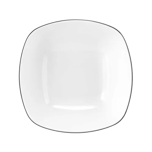 Seltmann Weiden Lido Black Line Dessertschale eckig 15 cm Lido Black Line 001.755570
