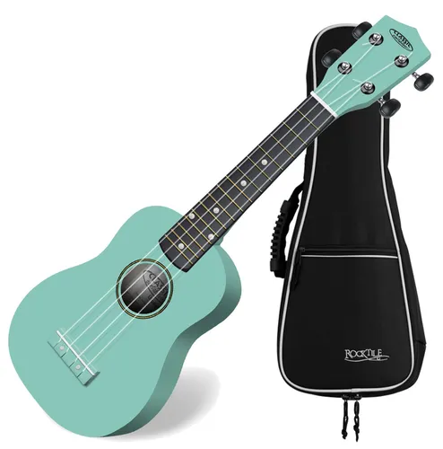 Classic Cantabile US-100 TQ Sopran-Ukulele Türkis Set inkl. Tasche
