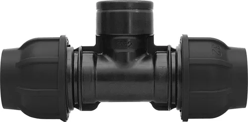 Gebo-Plast Klemmverbinder T-Stück mit IG Ø 40 mm x 1 Zoll x 40 mm - DN 32