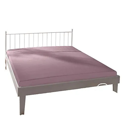 Bassetti Spannbetttuch 215 Classic Lavender in rot von Bassetti