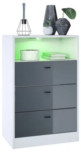 Vladon Kommode Pino V2 in grau von Vladon