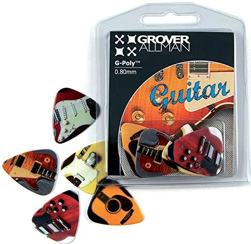 Grover Allman Picks Guitar Multi Pack (5)