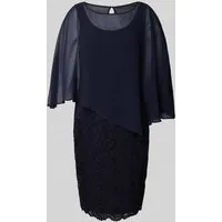 Vera Mont Damen Cocktailkleid mit Spitze 52, Night Sky von Vera Mont
