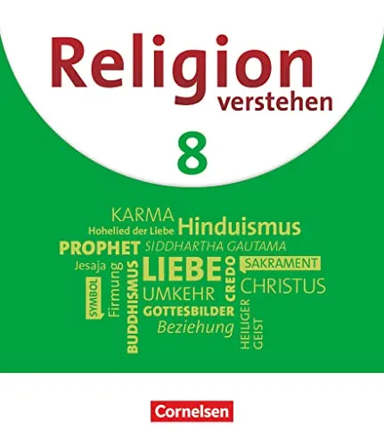 Religion verstehen - Unterrichtswerk für die katholische Religionslehre 8. Jahrgangsstufe - Religion & Ethik Schulbücher, umfassendes Schulbuch für die katholische Religionslehre an Realschulen in Bayern, fördert das Verständnis religiöser Themen.