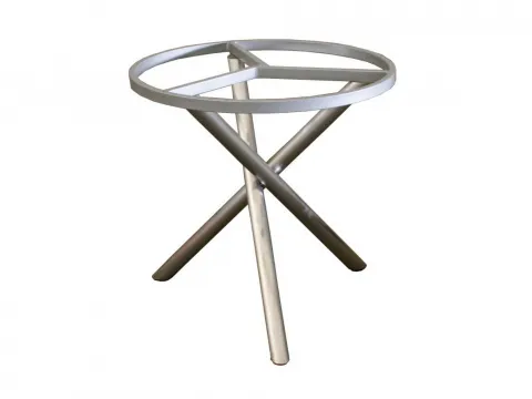 Zebra Mikado Tischgestell Edelstahl von Zebra