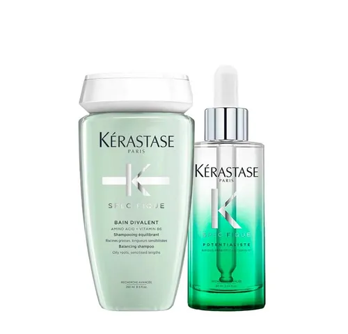 Kérastase Spécifique Set Shampoo Serum Kopfhaut Pflege Set 340 ml