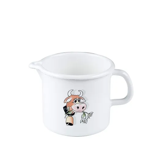 Riess Schnabeltopf Ø12cm 1 Liter Emaille Country Almliesel