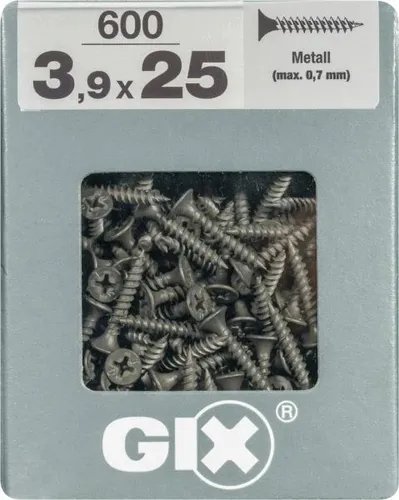 Spax Schnellbauschrauben 3.9 x 25 mm PH 2 Feingewinde - 600 Stk.  Schraube