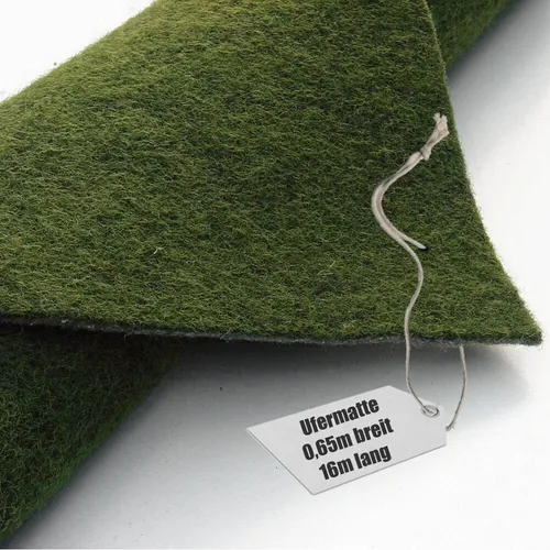 Ufermatte grün  65cm breit | 16m lang