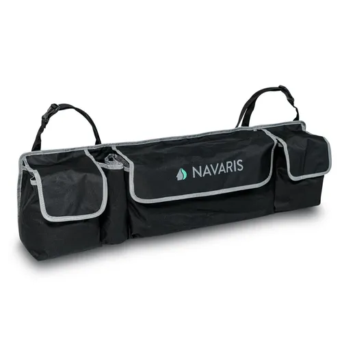 Navaris Auto Kofferraum Organizer Tasche - 89 x 25 x 12cm - 4 Fächer -