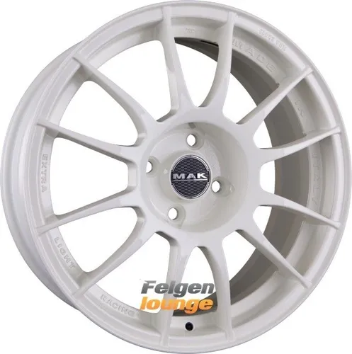 Alufelge Mak XLR 7.5X18 5X100 ET 46 Gloss White in weiß von Mak