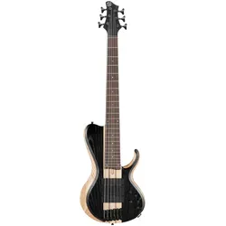 Ibanez BTB866SC-WKL E-Bass - Bassgitarre mit einzigartigem Neck-through-Design für optimale Spielbarkeit; ausgestattet mit Bartolini Tonabnehmern und hochwertiger Esche/Okoume-Konstruktion.