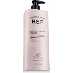 REF Illuminate Colour Shampoo 1000 ml - Sulfatfreies Shampoo für gefärbtes Haar, schützt die Farbintensität und verleiht strahlenden Glanz dank pflanzlicher Proteine und UV-Filter. Ideal für gesundes, glänzendes Haar!