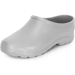 Ladeheid Damen und Herren leichte Eva Clogs Gartenclogs Gartenschuhe LADW001 (Grau 2183, 46) - Grau - 46