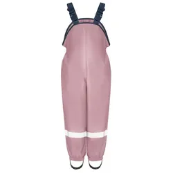 Playshoes Matschhose Ungefüttert - Wind- und wasserdichte Regenlatzhose für Kinder, rosa Pastell - Regenhosen für Jungen, perfekte Passform mit verstellbaren Trägern und 5000 mm Wassersäule für höchsten Komfort bei jedem Wetter.