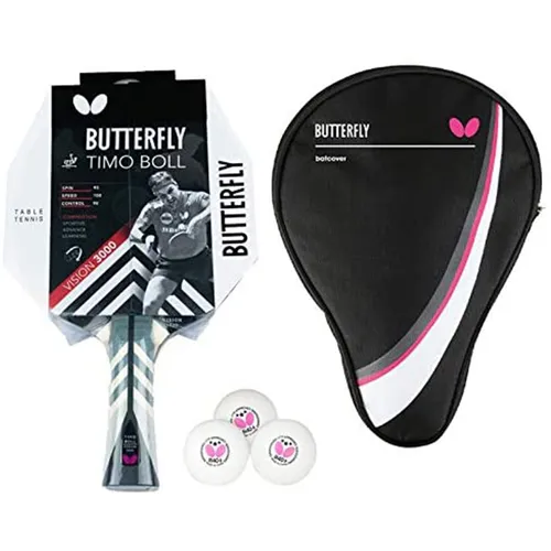 Timo Boll Vision 3000 Tischtennisschläger Set von Butterfly