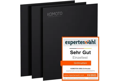 Produktbild KOMOTO Grillplatte BBQ Grillmatte (3 Stück)