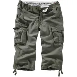 Surplus Trooper Legend 3/4 Shorts, grün, Größe 5XL für Männer - Herren-Shorts mit lässigem Design, seitlichen Einschubtaschen und hohem Tragekomfort – ideal für entspannte Tage!