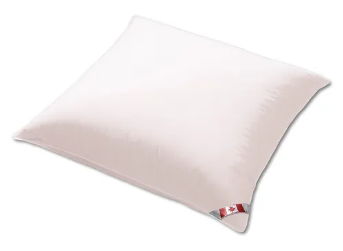 Künsemüller 3 Kammer Kopfkissen 90/10 Canada 80x80cm - Kissen für optimalen Schlafkomfort, 3 Kammern für perfekte Unterstützung, ideal für Schlafzimmer und Gästezimmer.