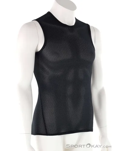 GripGrab Ultralight Mesh Sleeveless Base Layer Herren Funktionsshirt - Schwarz - Größe L - Trainingsbekleidung für Herren, ultraleichtes Mesh-Material sorgt für optimale Atmungsaktivität und perfekten Tragekomfort während des Trainings.
