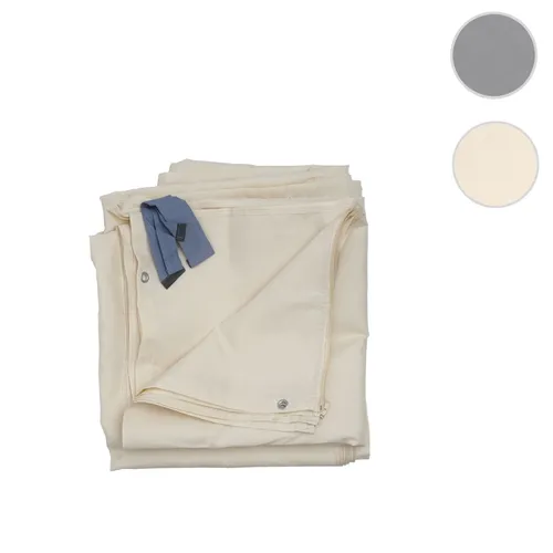 4er-Set Seitenwand für Pergola Cadiz - Regulierbarer Windschutz - Pavillon- & Pergolateile, 4er-Set Seitenwand aus 100% Polyester, bietet effektiven Windschutz und UV-Schutz 50+, ideal für Pergola Cadiz.