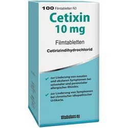 Cetixin 10 mg Filmtabletten 100 St