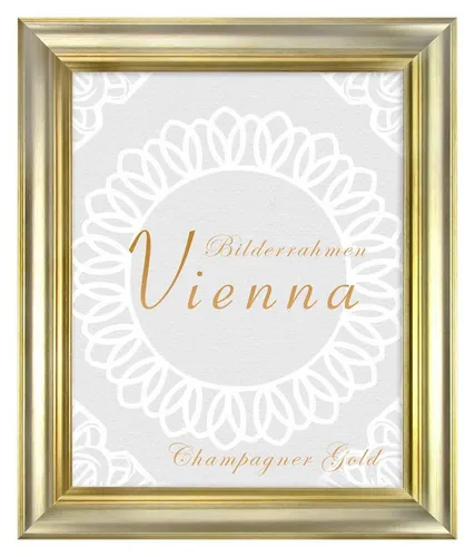 Einzelrahmen Bilderrahmen Vienna, 60x80 cm, Champagner Gold von OTTO