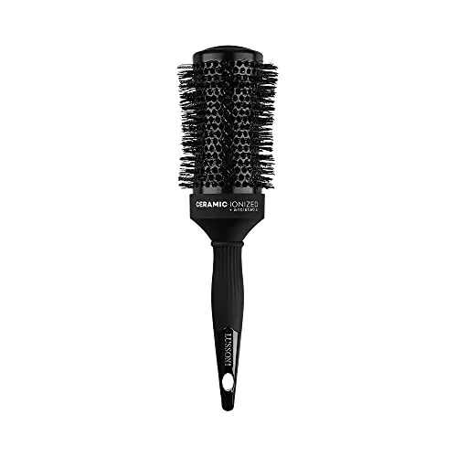 TB TOOLS FOR BEAUTY T4B LUSSONI Sanduhrform Styling Haarbürste - Professionelle Haarbürste mit hitzebeständigen Borsten, ideal für gesundes Styling bis 220°C. Perfekt für glänzendes Haar und gleichmäßige Wärmeverteilung.