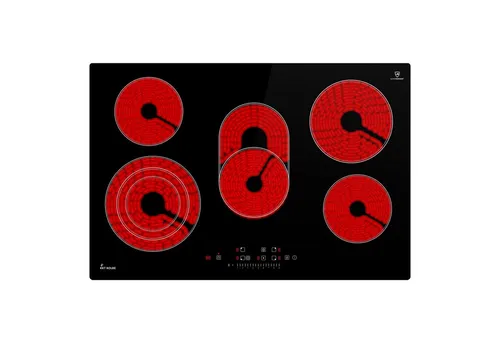 KKT KOLBE Glaskeramik Kochfeld 80 cm | Autark | 5 Zonen von KKT Kolbe
