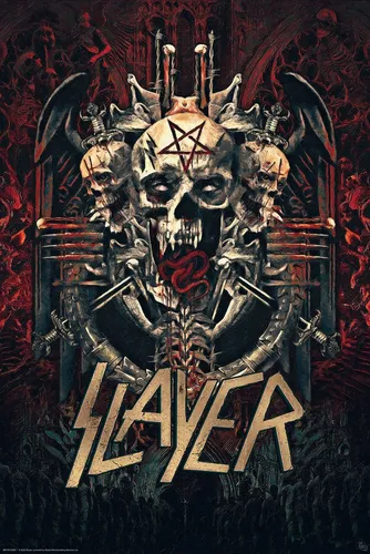Poster Slayer - Poster - Skullagramm