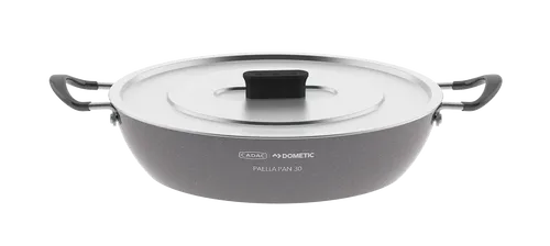 CADAC Paellapfanne 30 - 280 mm Durchmesser, leicht und ideal für Reisen mit GreenGrill Keramikbeschichtung