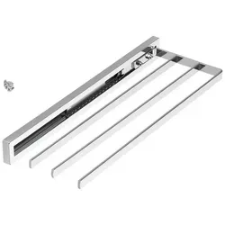 SO-TECH® Teleskop-Handtuchhalter STYLE, 3-armig verchromt von SO-TECH