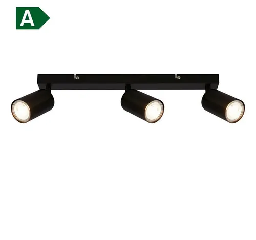 B.K.Licht LED Deckenlampe schwenkbar, 3000K warmweiß - Moderne Deckenleuchte mit 3 schwenkbaren GU10 LED-Lampen, je 450 Lumen und 50.000h Lebensdauer. Ideal für Wohnzimmer, Schlafzimmer und Küche.