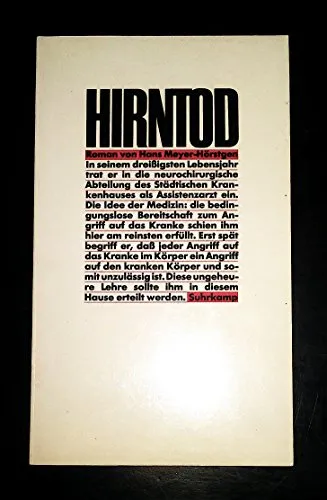 Hirntod: Roman
