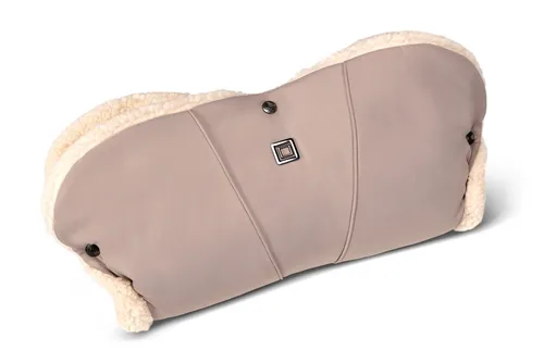 Moon Handmuff Premium TOP Kinderwagen-Handwärmer - Kuscheliger Kinderwagen-Handwärmer aus weichem Teddyfell, wind- und wasserabweisend. Hält die Hände warm und kommt mit einer Baumwoll-Windel. Ideal für kalte Tage mit dem Baby!