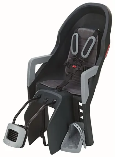 Prophete Sicherheits-Kindersitz Guppy Maxi+FF 9-22 kg - Robuster Kindersitz für Fahrräder, ideal für Kinder von 9-22 kg. Mit verstellbarer Fußstütze und sicherem 5-Punkt-Gurt für optimalen Komfort und Sicherheit beim Fahren.