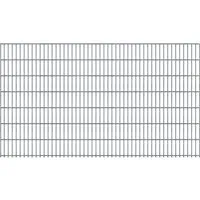 Doppelstabmatte 6/5/6 mm Zink 250 cm x 143 cm